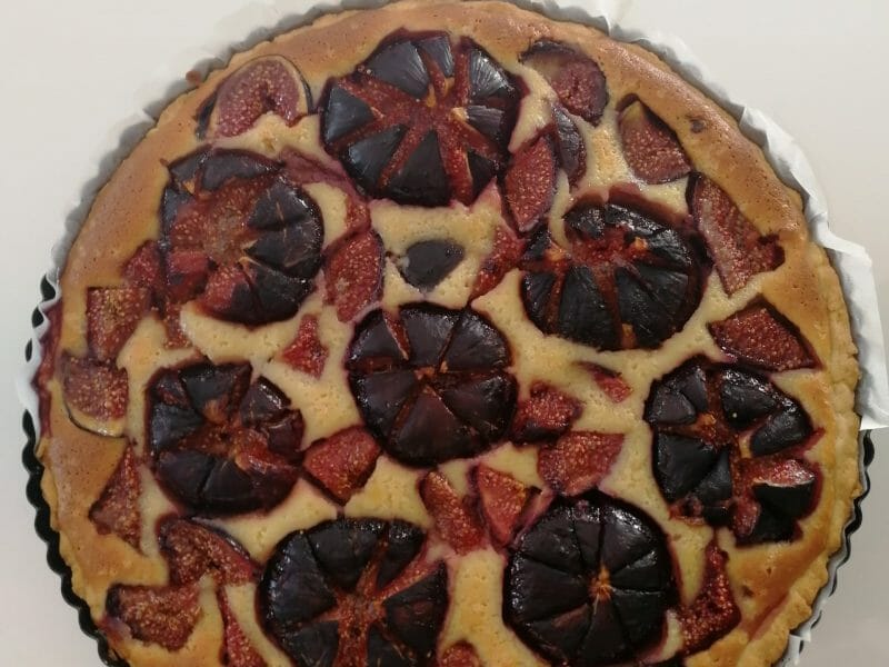 Cliquez pour zoomer ! Tarte aux figues Thermomix par Pierdas