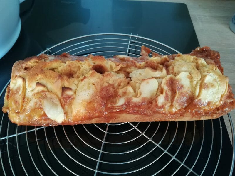 Cliquez pour zoomer ! Cake aux pommes à l’ancienne Thermomix par floflo
