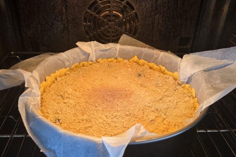 Cliquez pour zoomer ! Tarte aux myrtilles façon crumble Thermomix par Fifiloulou