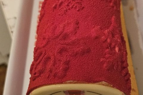 Cliquez pour zoomer ! Bûche citron et framboises Thermomix par Meme Elle