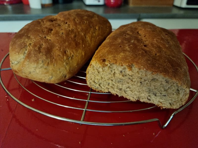 Cliquez pour zoomer ! Pain de mie complet Thermomix par Meme Elle