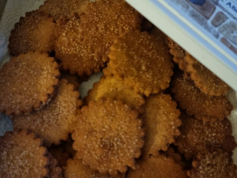 Cliquez pour zoomer ! Sablés sucrés à la vache qui rit Thermomix par Meme Elle