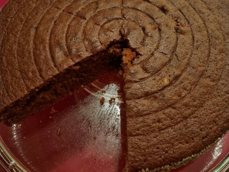 Cliquez pour zoomer ! Cake aux carambars Thermomix par Meme Elle