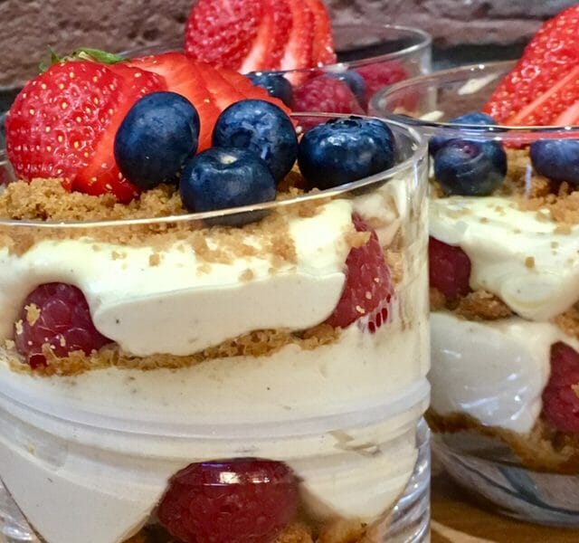 Cliquez pour zoomer ! Tiramisu aux framboises et spéculoos Thermomix par Laurette04