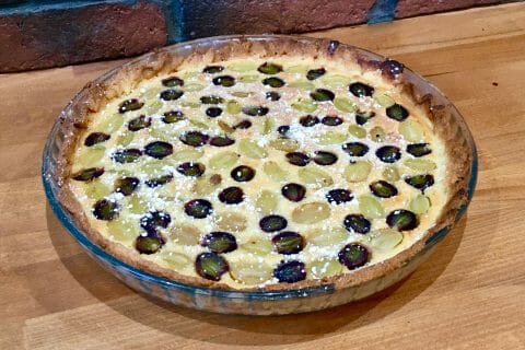 Cliquez pour zoomer ! Tarte aux raisins Thermomix par Laurette04