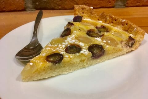 Cliquez pour zoomer ! Tarte aux raisins Thermomix par Laurette04