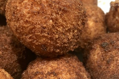 Cliquez pour zoomer ! Croquettes de pommes de terre à la mozzarella au Thermomix