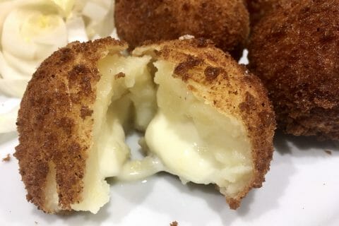 Cliquez pour zoomer ! Croquettes de pommes de terre à la mozzarella au Thermomix