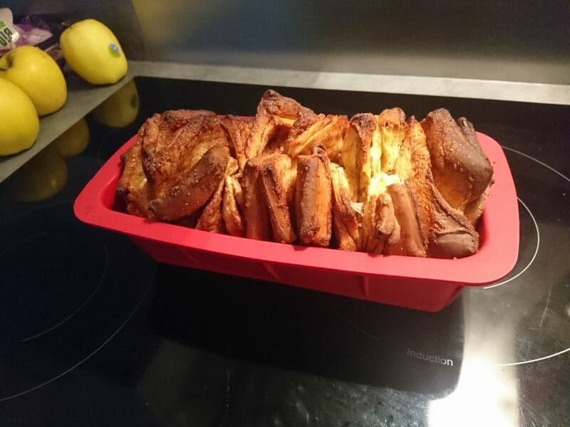 Cliquez pour zoomer ! Brioche à effeuiller à la cannelle Thermomix par Joliemie