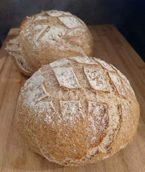 Cliquez pour zoomer ! Miche de pain Thermomix par Joliemie