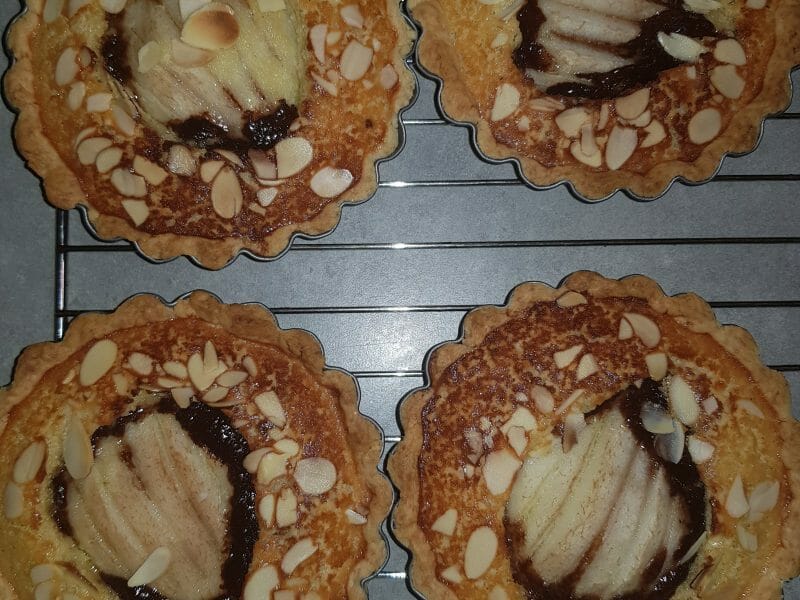 Cliquez pour zoomer ! Tarte poires et chocolat Thermomix par celine38600