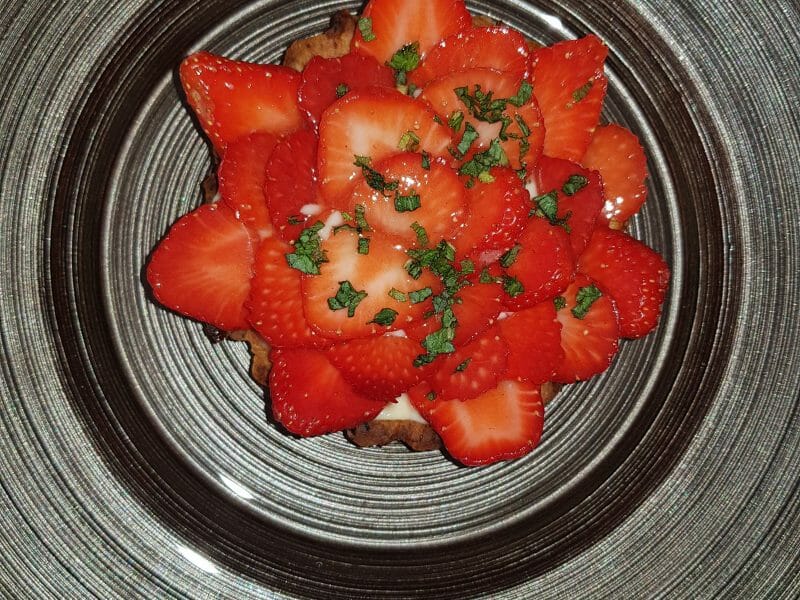 Cliquez pour zoomer ! Tarte aux fraises Thermomix par celine38600