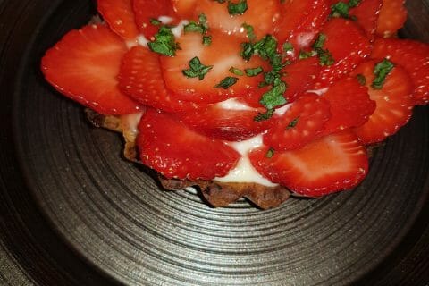 Cliquez pour zoomer ! Tarte aux fraises Thermomix par celine38600