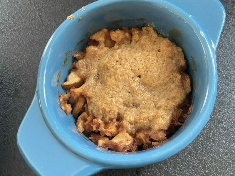 Cliquez pour zoomer ! Crumble aux Pommes Thermomix par witdede