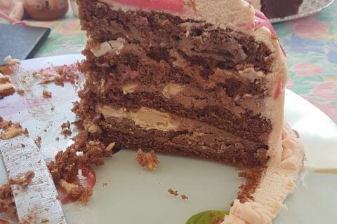 Cliquez pour zoomer ! Layer cake Kinder Bueno Thermomix par Tahani