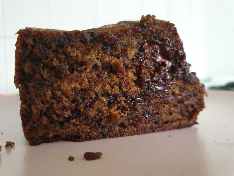 Cake Banane Et Pepites De Chocolat Au Thermomix Cookomix
