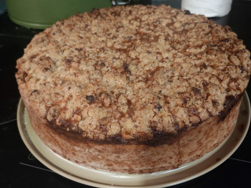 Cliquez pour zoomer ! Tarte aux pommes façon crumble Thermomix par Jenny_T4
