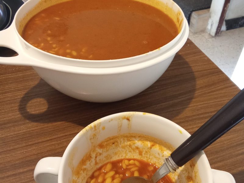 Cliquez pour zoomer ! Chorba boeuf et langues d’oiseaux Thermomix par cookonono52