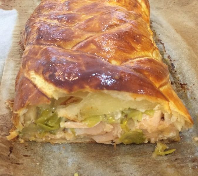 Cliquez pour zoomer ! Feuilleté saumon et poireaux Thermomix par Elodie_35