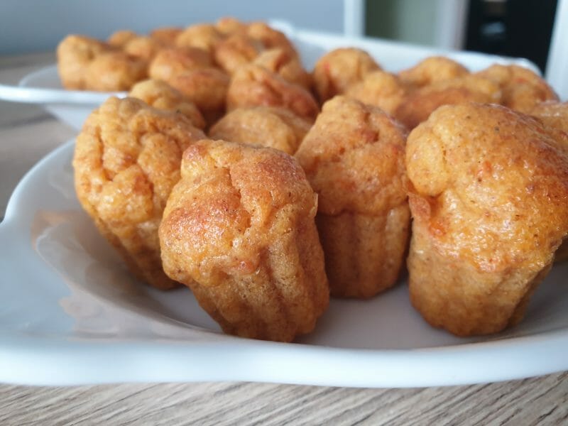 Cliquez pour zoomer ! Madeleines au chorizo Thermomix par Louthimlyn