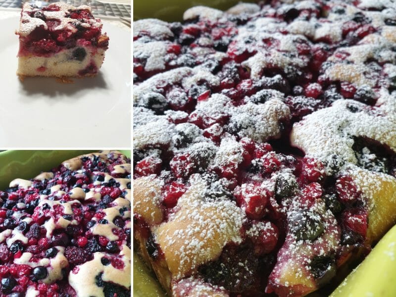 Cliquez pour zoomer ! Bublanina aux fruits rouges Thermomix par Louthimlyn