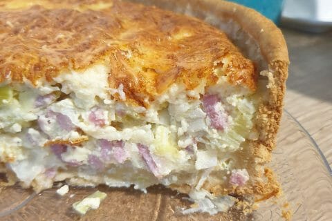 Cliquez pour zoomer ! Gâteau poireaux, lardons et fromage Thermomix par Louthimlyn