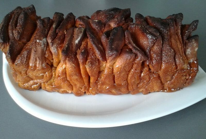 Cliquez pour zoomer ! Brioche à effeuiller à la cannelle Thermomix par flopunky