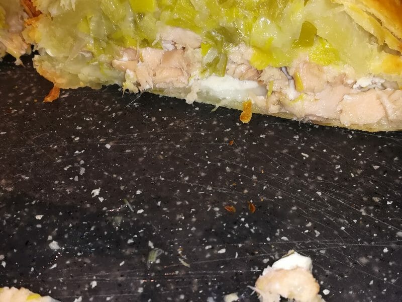 Cliquez pour zoomer ! Feuilleté saumon et poireaux Thermomix par Cosette02