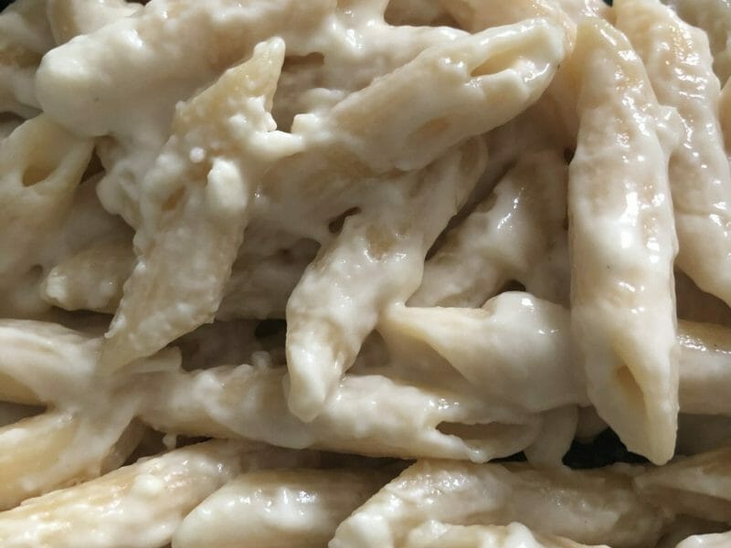 Cliquez pour zoomer ! Macaroni sauce Alfredo Thermomix par carocawo