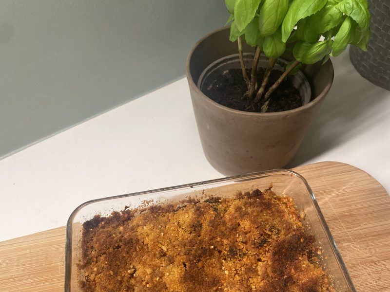 Cliquez pour zoomer ! Crumble de butternut au chorizo Thermomix par Paulann