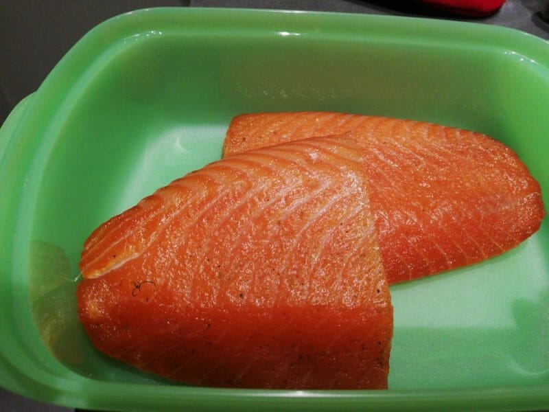 Cliquez pour zoomer ! Saumon gravlax Thermomix par angy98