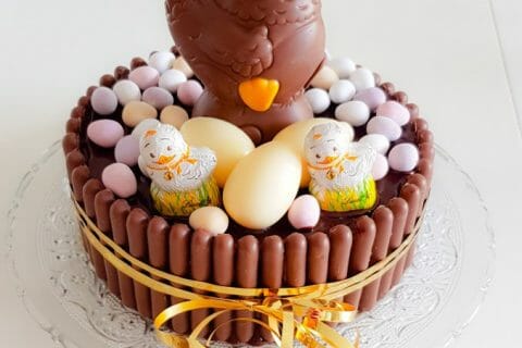 Cliquez pour zoomer ! Gâteau lapin de Pâques Thermomix par LadyGaga