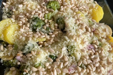 Cliquez pour zoomer ! Gratin de pommes de terre et brocolis Thermomix par Didou68