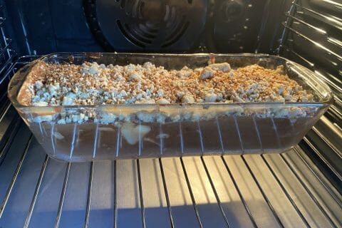 Cliquez pour zoomer ! Crumb cake poires et chocolat Thermomix par Didou68