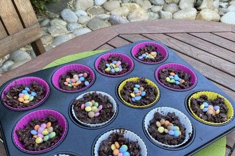 Cliquez pour zoomer ! Bouchées de riz soufflé au chocolat Thermomix par Didou68