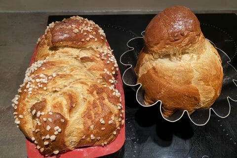 Cliquez pour zoomer ! Brioche du boulanger Thermomix par Didou68
