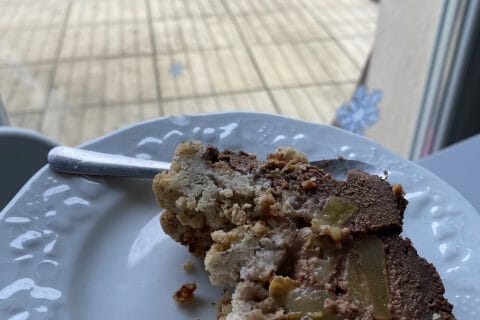 Cliquez pour zoomer ! Crumb cake poires et chocolat Thermomix par Didou68