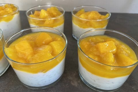 Cliquez pour zoomer ! Riz au lait de coco et mangue Thermomix par Didou68