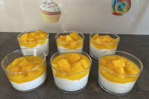 Cliquez pour zoomer ! Riz au lait de coco et mangue Thermomix par Didou68