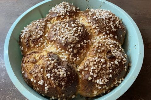 Cliquez pour zoomer ! Brioche au yaourt et à la vanille Thermomix par Didou68