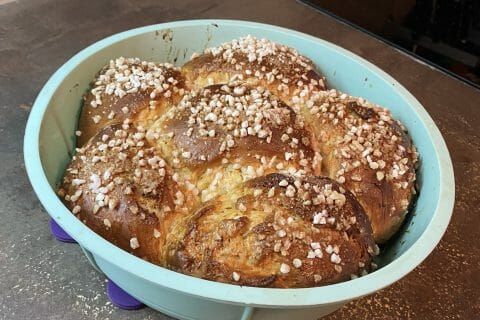 Cliquez pour zoomer ! Brioche au yaourt et à la vanille Thermomix par Didou68