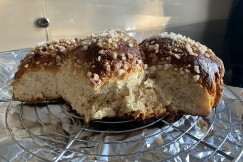 Cliquez pour zoomer ! Brioche au yaourt et à la vanille Thermomix par Didou68