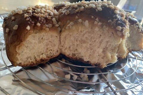 Cliquez pour zoomer ! Brioche au yaourt et à la vanille Thermomix par Didou68