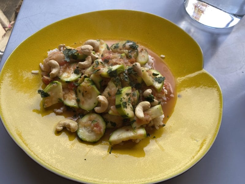 Cliquez pour zoomer ! Curry de courgettes au lait de coco Thermomix par Didou68