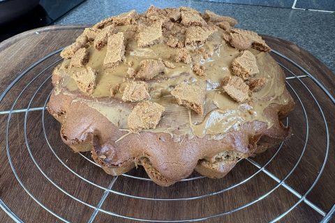 Cliquez pour zoomer ! Moelleux aux spéculoos Thermomix par Didou68