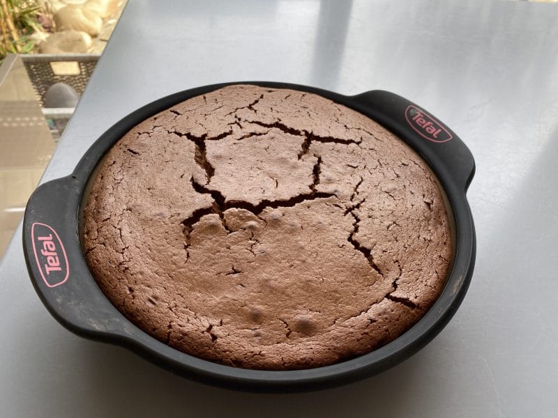 Cliquez pour zoomer ! Gâteau Keto ultra fondant chocolat et mascarpone Thermomix par Didou68
