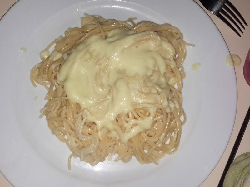 Cliquez pour zoomer ! Farfalle à la crème de courgettes Thermomix par Const_18❤