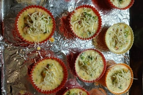 Cliquez pour zoomer ! Bouchées brocoli lardons Thermomix par Titecricket