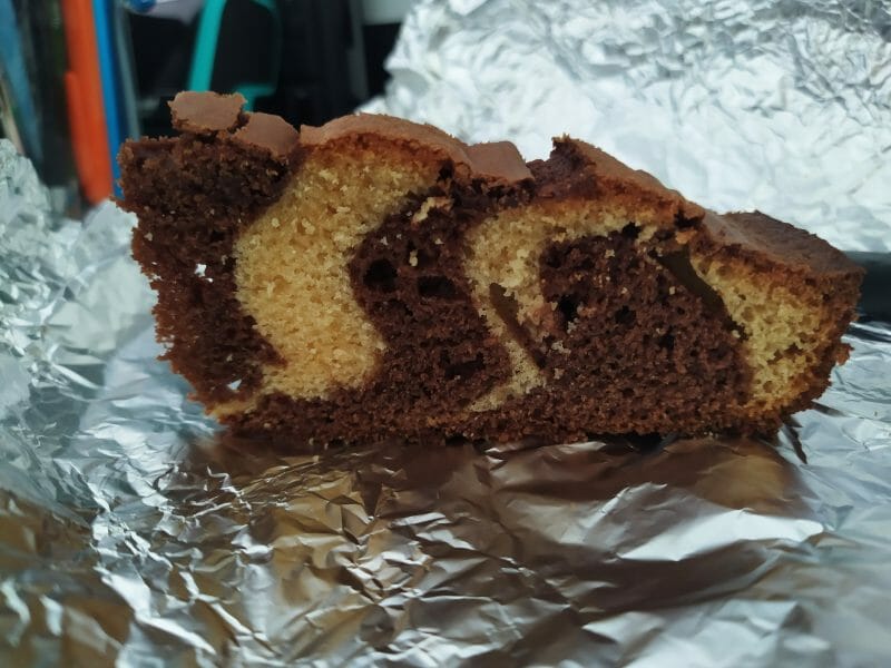 Cliquez pour zoomer ! Marbré au chocolat Thermomix par Titecricket