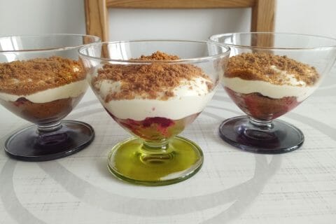 Cliquez pour zoomer ! Tiramisu aux framboises et spéculoos Thermomix par Titecricket